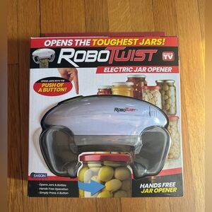 Robotwist Electric Jar Opener, NIB